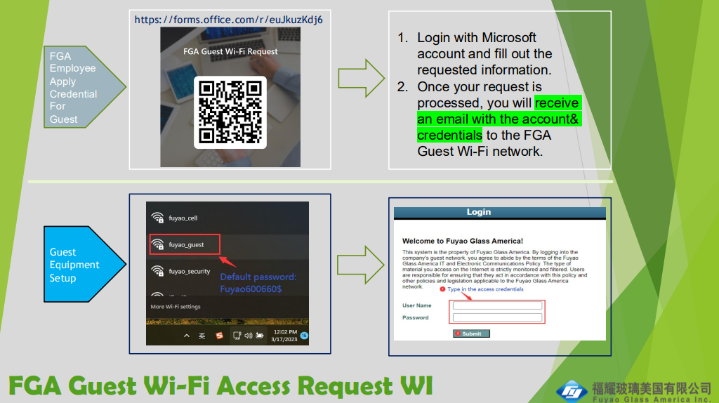 Guest Wi-Fi Request Form
